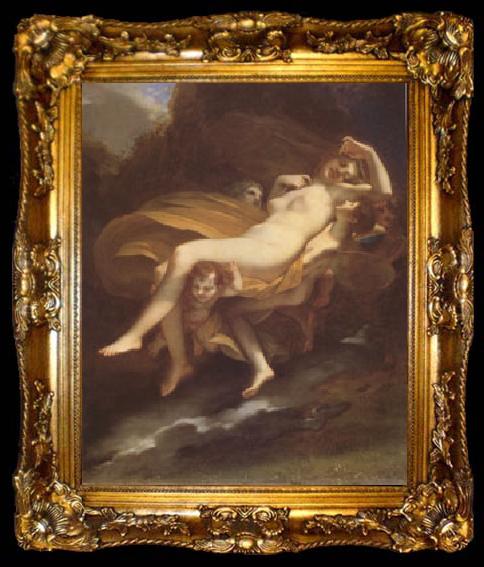 framed  Pierre-Paul Prud hon The Abduction of Psyche (mk05), ta009-2